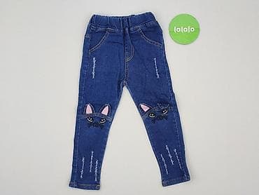 ccc sprandi klapki: Spodnie jeansowe, 3-4 lat, 98/104, stan - Idealny — 2