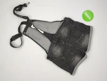 granatowe kombinezony: Anti Blue, Ogrodniczki damskie, rozmiar S — 4