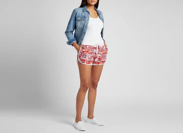 spódnice kąpielowe: Szorty damskie, rozmiar XL — 6