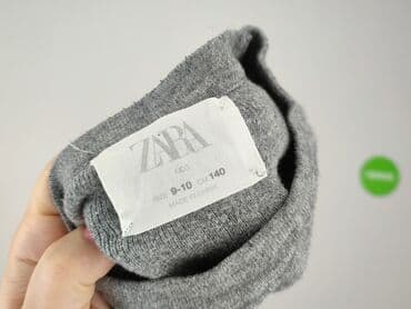 sweterek srebrna nitka: Sweater, Zara, 10 years, 134-140 cm, condition - Very good — 4