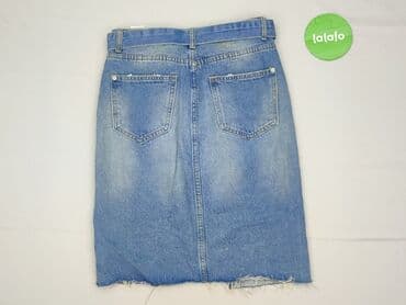 jeansowe spódnice midi z rozcięciem: Sinsay, Spódnica damska, rozmiar XS — 4