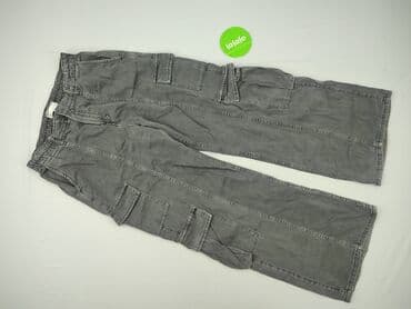 spodnie dresowe z napisami: Bershka, Spodnie cargo damskie, rozmiar M — 2