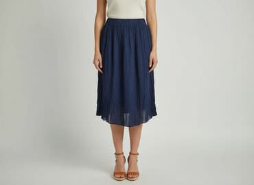 spódniczka alex biało niebieska: Spódnica damska, rozmiar M — 6