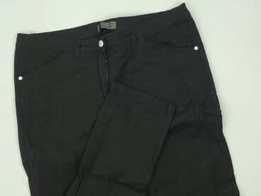 bonprix sukienki tuszujące brzuch i biodra: Bonprix, Spodnie materiałowe damskie, rozmiar 2XL — 1