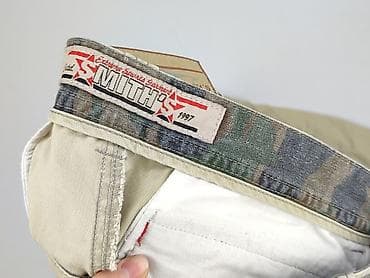 dnd denim development: Męskie spodnie cargo Smith’s, rozmiar L - Kolor: beżowy/khaki - Krój — 5