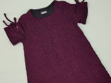 czerwona obcisła sukienka h m: Dress, Next, 5-6 years, 110-116 cm, condition - Very good — 1