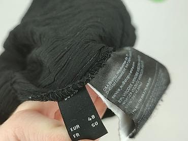 spodnie dril: Czarne damskie spodnie C&A - Rozmiar: EU 48 (FR 50) - Fason — 5