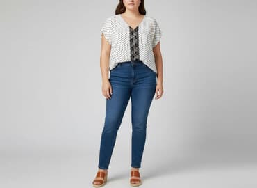 bluzki dla 70 latki: Atmosphere, Bluzka damska, rozmiar 3XL — 6