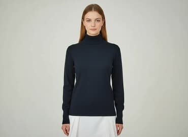 golfy z wiskozy: Golf damski, rozmiar S — 6