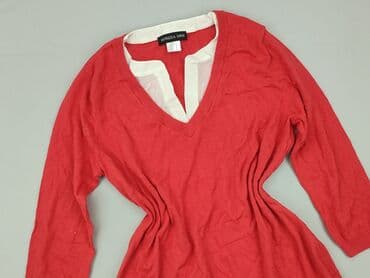 czerwony sweter h m: Patrizia Pepe, Sweter damski, XL — 1