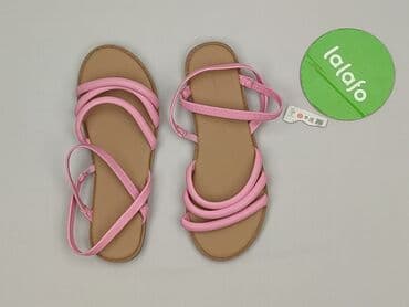 klapki damskie z profilowaną wkładką: Sandały damskie, rozmiar 35 — 3