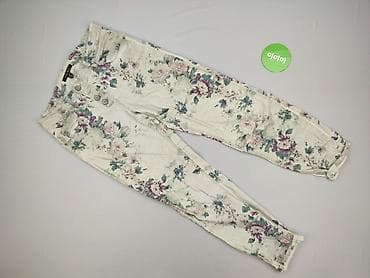 patchworkowe spodnie: Jeansy damskie, rozmiar S — 2