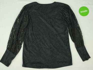 bluzki basic czarne: Rue Paris, Bluzka damska, rozmiar L — 3