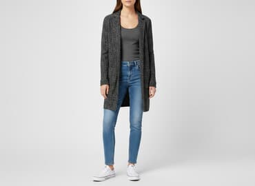 kamizelka futerko h m: H&M, Kardigan damski, rozmiar XS — 6