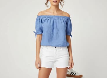 bluzki z odkrytymi ramionami mohito: Bluzka damska, rozmiar S — 5