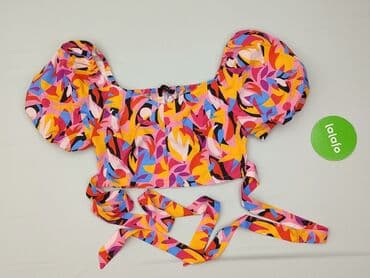 bluzki z printem: Sinsay, Top damski, rozmiar M — 2