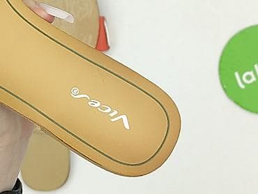 klapki carini: Vices, Klapki damskie, rozmiar 39 — 6