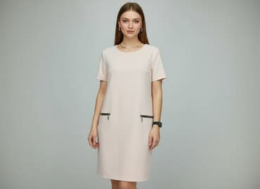 sukienki różowe: Sukienka damska, rozmiar M — 5