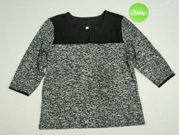 szara bluzka damska: Bluzka damska, rozmiar M — 2