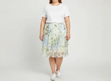 spódnice midi plus size: BPC Selection, Spódnica damska, rozmiar 6XL — 1