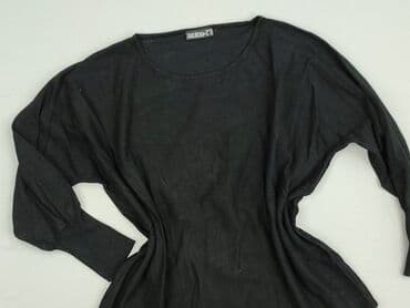 czarne t shirty basic: Janina, Bluzka damska, rozmiar 4XL — 1