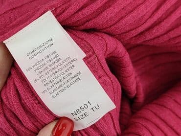 sweter neonowy: Golf damski, rozmiar One size — 4