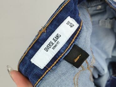 podarte jeansy: Diverse, Jeans for women, size L (EU 40) — 4