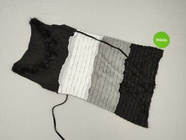 czarna sukienka z przezroczystymi rękawami: Women`s dress, size S — 3