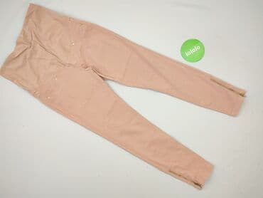 jeansu push up: H&M Mama, Spodnie materiałowe damskie, rozmiar M — 2