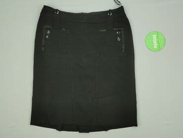 spódniczka zamszowa z guzikami: Spódnica damska, rozmiar XL — 2