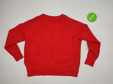 sweter czerwony: Sweter damski, rozmiar M — 3