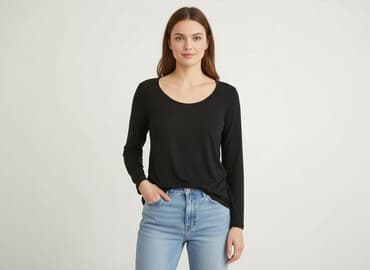 długość koszulki a wzrost: Bluzka damska, rozmiar S — 5