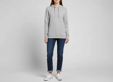 bluza umbro z kominiarka: ASOS Design, Bluza z kapturem damska, rozmiar M — 7