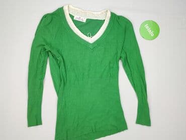 limonkowy sweter reserved: Sweter damski, rozmiar S — 2