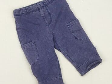 ciepłe spodnie dresowe: Spodnie dresowe, George, 1-3 m, stan - Dobry — 1