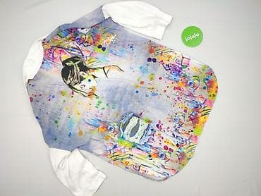 szeroki golf damski: Koszula damska, rozmiar 4XL — 3