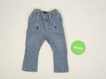 spodnie woskowane goodies: Spodnie jeansowe, Next, 9-12 miesięcy, stan - Idealny — 2