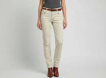 olivka blog dżinsy: Spodnie materiałowe damskie, rozmiar L — 7