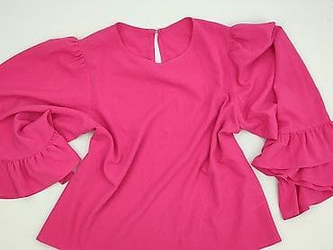 bluzki fuksja plus size: Bluzka damska, rozmiar L — 1