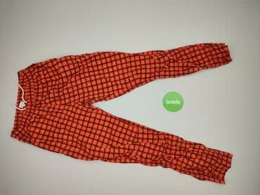 legginsy damskie plus size: Material trousers for women, size L (EU 40) — 2