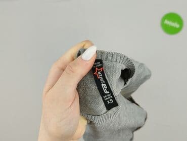 sweter z bufiastymi rękawami: FB Sister, Sweter damski, XS — 5
