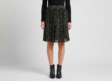 plisowane spódnice w cętki: H&M, Spódnica damska, rozmiar M — 1