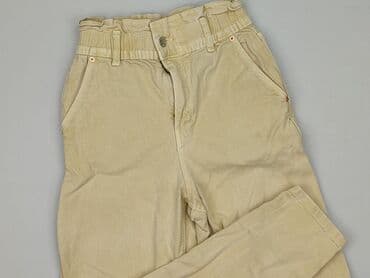 stradivarius spodnie w paski: PULL&BEAR, Spodnie materiałowe damskie, 2XS — 1