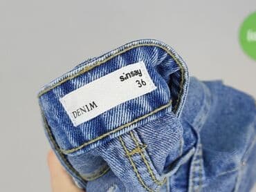 srebrne sandały reserved: Szorty damskie, S — 4