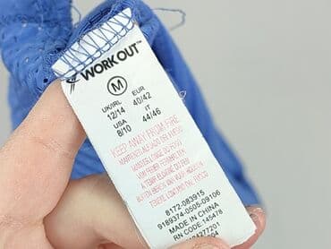 compression sleveless t shirty: Workout, Top damski, rozmiar M — 4