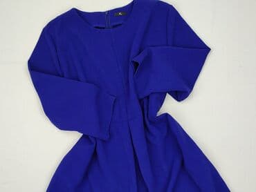 czerwone sukienki plus size: Women`s dress, size XL (EU 42) — 1