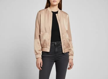 zara basic kurtka puchowa: Zara, Kurtka bomberka damska, rozmiar S — 1