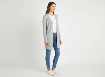 kurt cobain sweter w paski: New Style, Kardigan damski, rozmiar S — 6