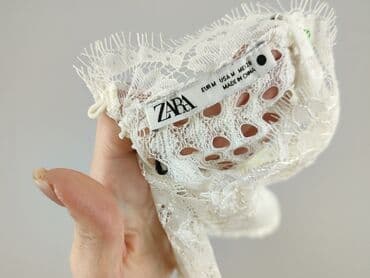 białą bluzka z długim rękawem zara: Zara, Bluzka damska, rozmiar M — 5