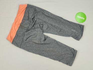 legginsy zimowe do biegania: Spodnie 3/4 damskie, rozmiar S — 3